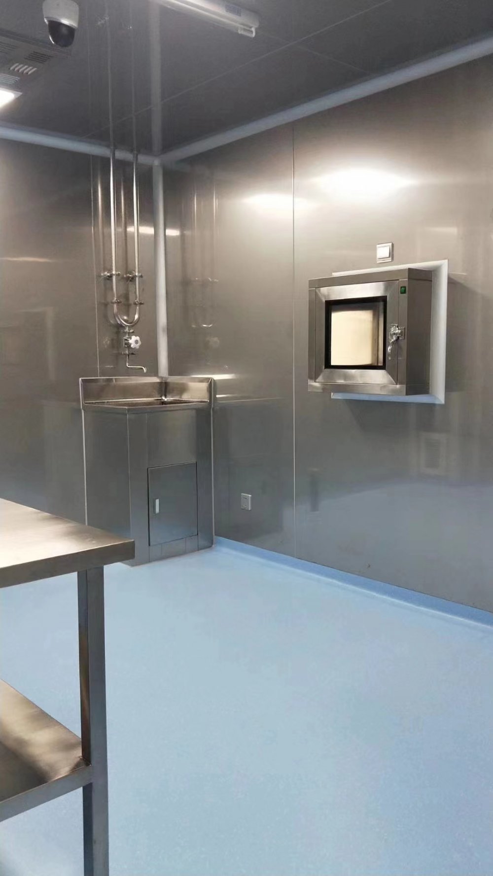 生物制藥-希力藥業不銹鋼潔凈間